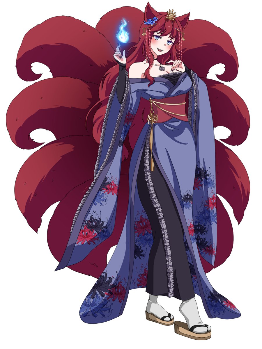 HimuraSenri's tweet photo. โง Welcome one and all to my court.
I am the kitsune queen Himura Senri, and high priestess of the eldritch deity Azathoth. I sought more fun and chaos by crossing into this realm.
โด๏ธWon't you be my cultists?~๐ฆ
PNG: ze4non on Fiverr
Art Tag: #ArtsOfTails ||๐Art: #SenLewds https://t.co/gyGoKMpl01