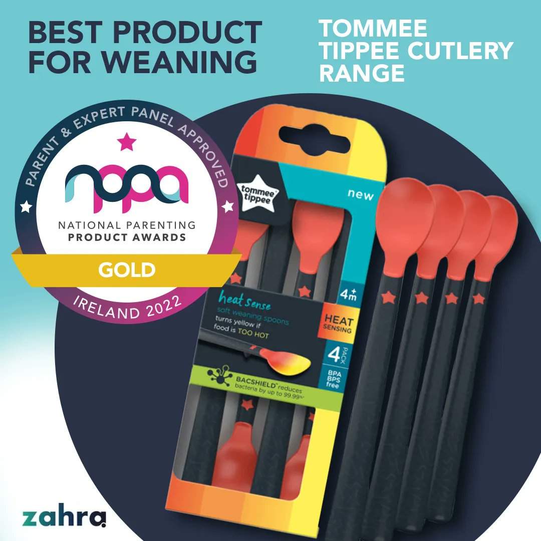 The #NPPA2022 winner of the Best Product for Weaning is the Tommee Tippee Cutlery Range - Congratulations @tommeetippee_UK