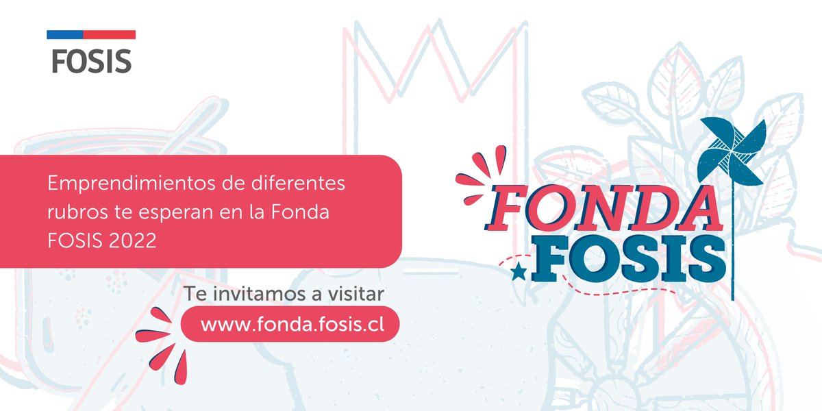 subse_ssociales's tweet photo. ¡Llegó la #FondaFOSIS! En esta vitrina virtual encontrarás cientos de emprendimientos dieciocheros de todo el país reunidos en un solo lugar. Visita https://t.co/JjpM0ewxpK y apoyemos a los y las emprendedoras. ¡Tiki, tiki, tiiii! 🇨🇱 https://t.co/VHEJgdKYLb