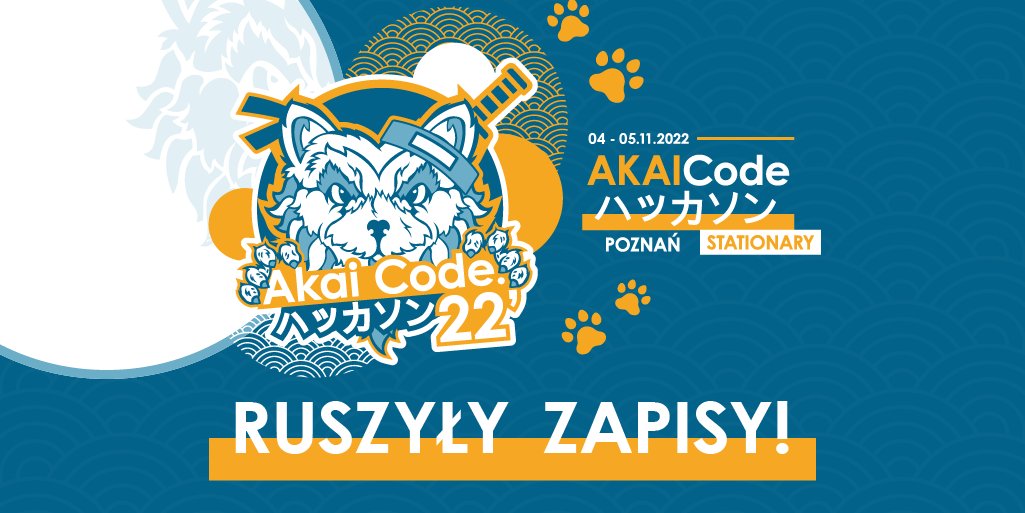 akai_pp's tweet image. Dzisiaj ruszają zapisy drużyn na pierwszą edycję Hackathonu AKAICode 😍

Tutaj macie link: 👇
samorzad.put.poznan.pl/akai-rejestrac…

Już nie możemy się Was doczekać! Do usłyszenia 😁

#AKAICode #hackaton