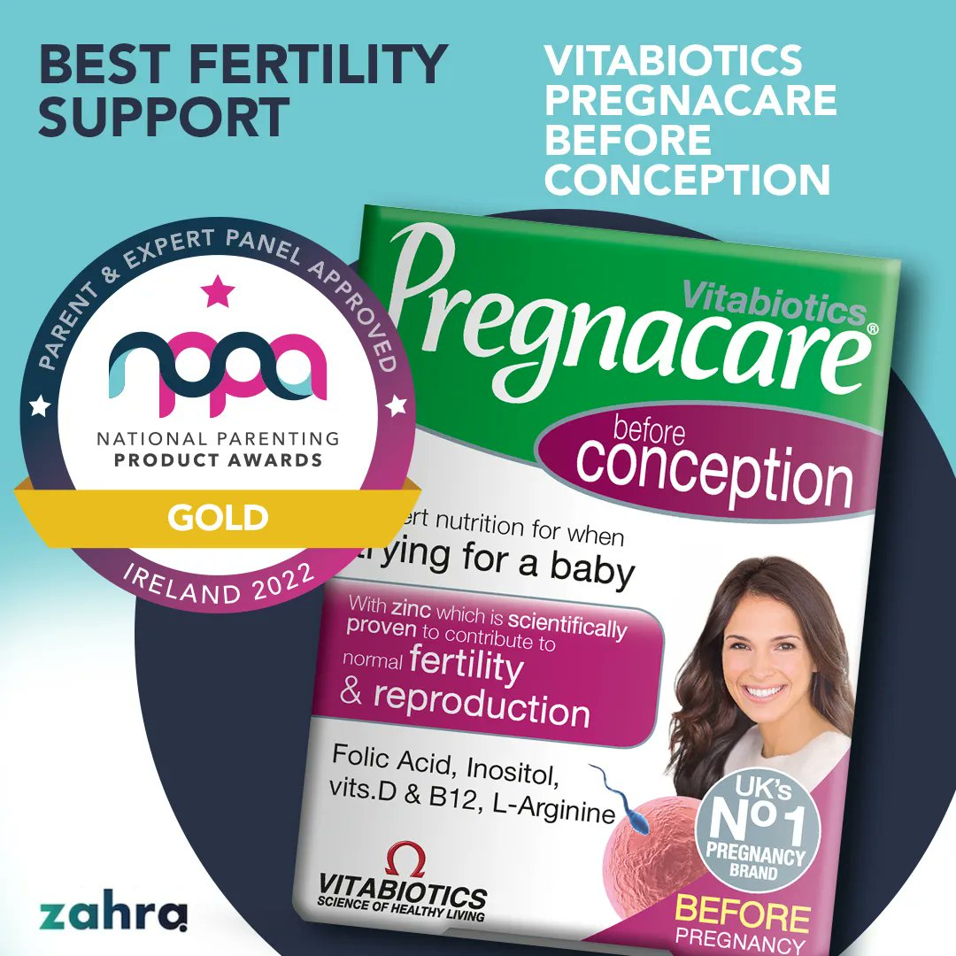 Zahra Media Group (@zahramedia) on Twitter photo Congratulations to Vitabiotics Pregnacare Before Conception - winner of the Best Fertility Support at this year's NPPA awards! #NPPA2022 <a href="/vitabiotics/">Vitabiotics</a> Congratulations to Vitabiotics Pregnacare Before Conception - winner of the Best Fertility Support at this year's NPPA awards! #NPPA2022 <a href="/vitabiotics/">Vitabiotics</a>