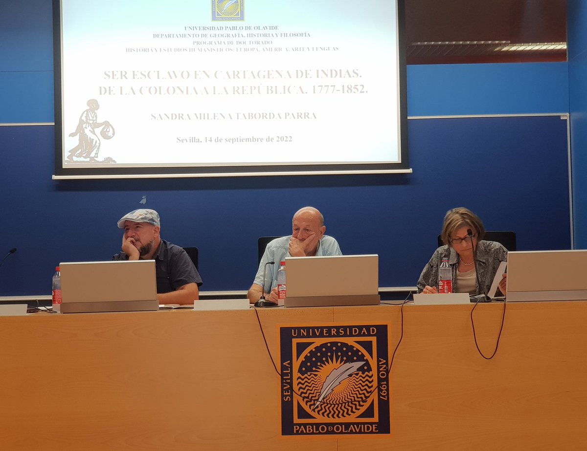 Asistimos a la brillante sustentación de la tesis doctoral de <a href="/SandramTaborda/">Sandra M. Taborda Parra</a>, en el Programa @AmericaLat_UPO de la <a href="/pablodeolavide/">Pablo de Olavide</a> <a href="/postgradoUPO/">postgradoUPO</a>