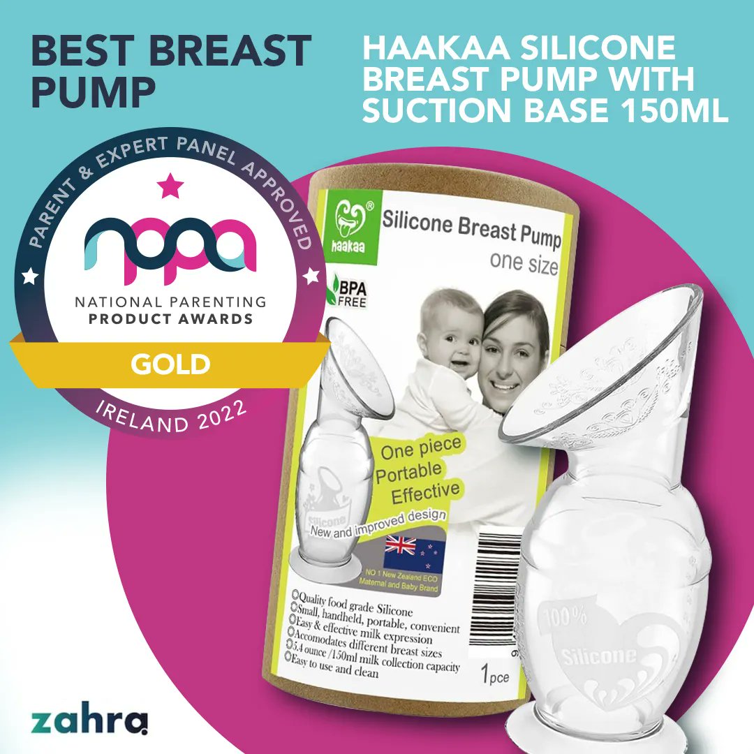 Congratulations to #Haakaa, winner of the Best Breast Pump at #NPPA2022  🎉