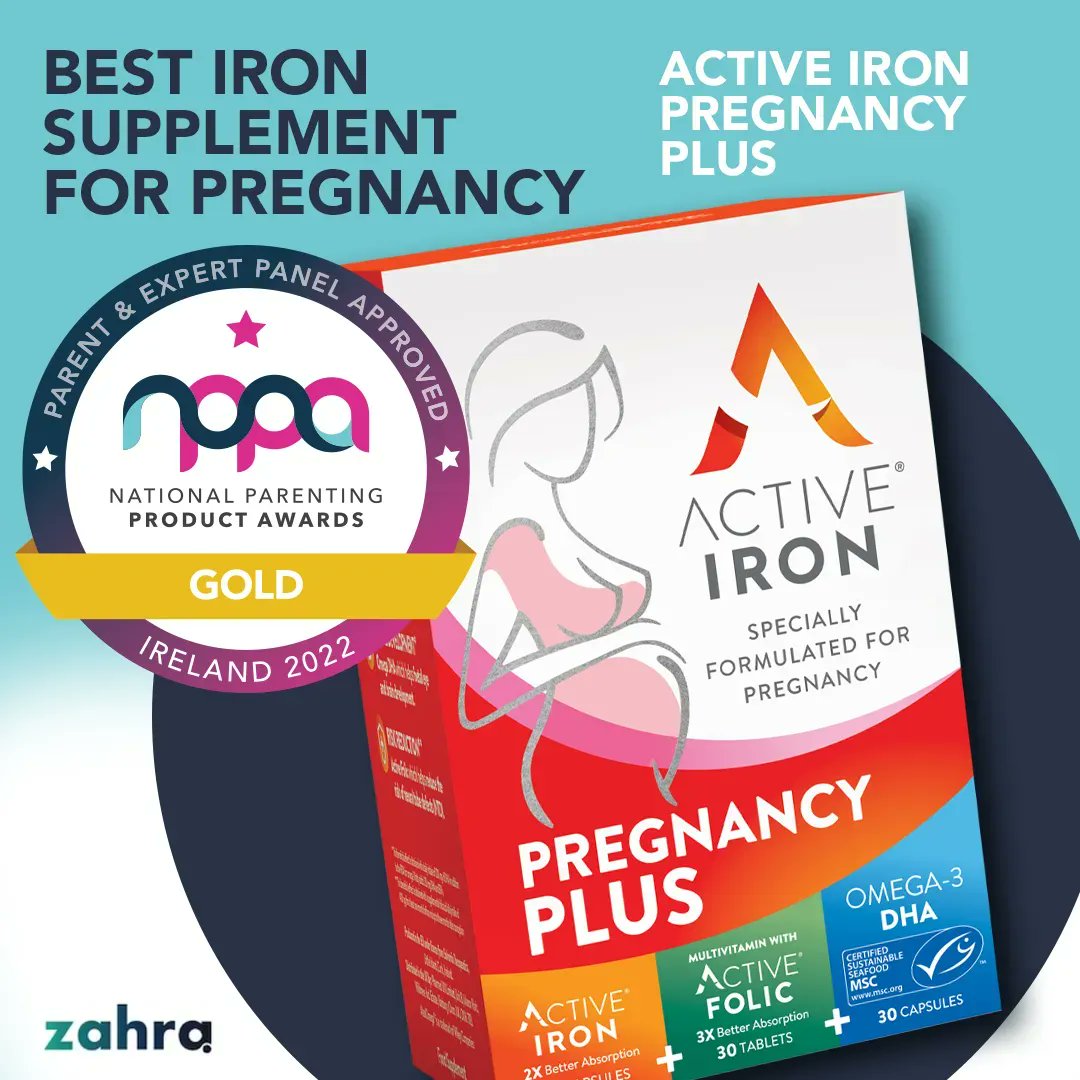 Zahra Media Group (@zahramedia) on Twitter photo Congratulations to <a href="/ActiveIronWorld/">Active Iron</a> - gold winner of the Best Iron Supplement for Pregnancy category at this year's NPPA awards! #NPPA2022 ๐ Congratulations to <a href="/ActiveIronWorld/">Active Iron</a> - gold winner of the Best Iron Supplement for Pregnancy category at this year's NPPA awards! #NPPA2022 ๐