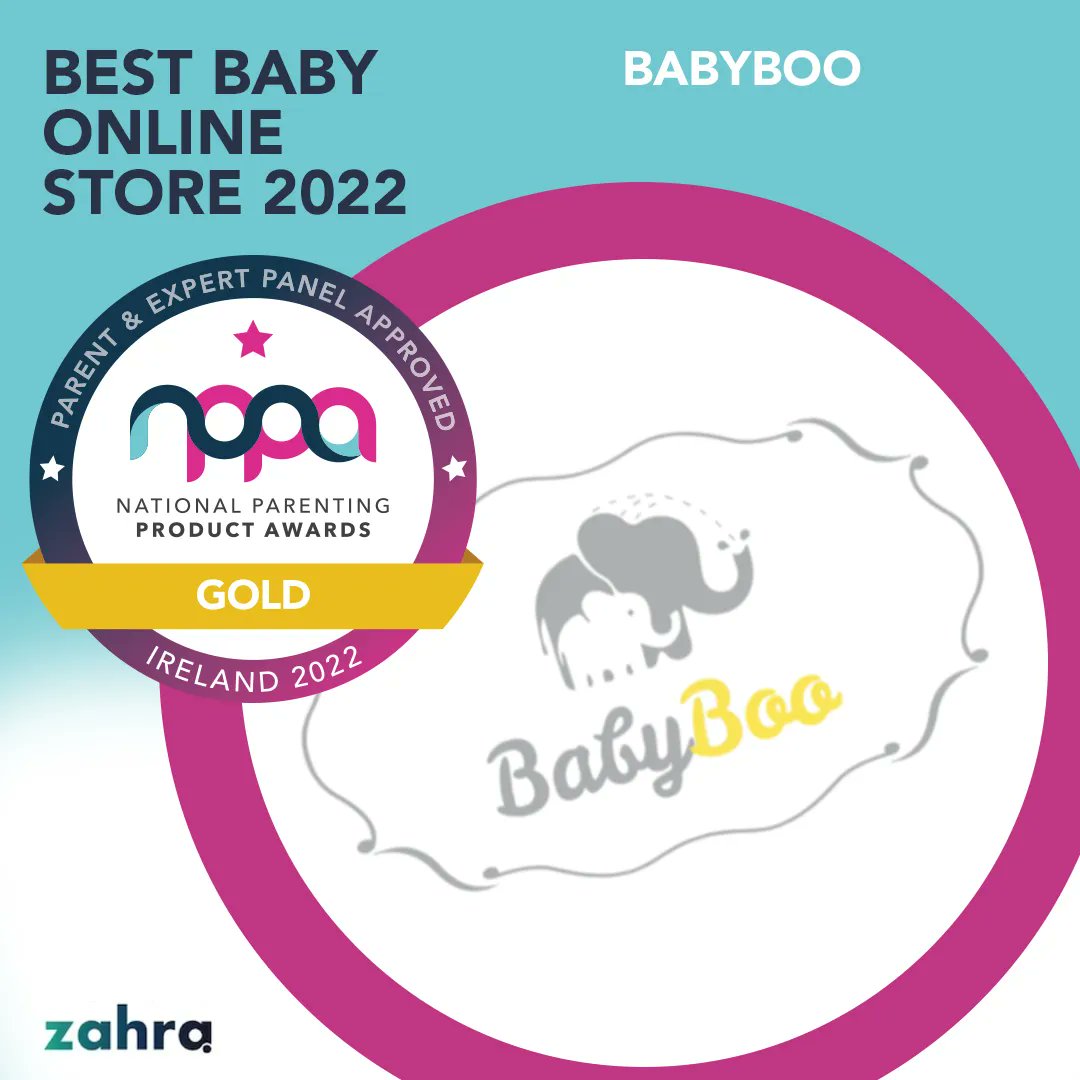 Congratulations to #babyboo - the gold winner of the Best Baby Online Store 2022 at the NPPA awards! #NPPA2022 👶
