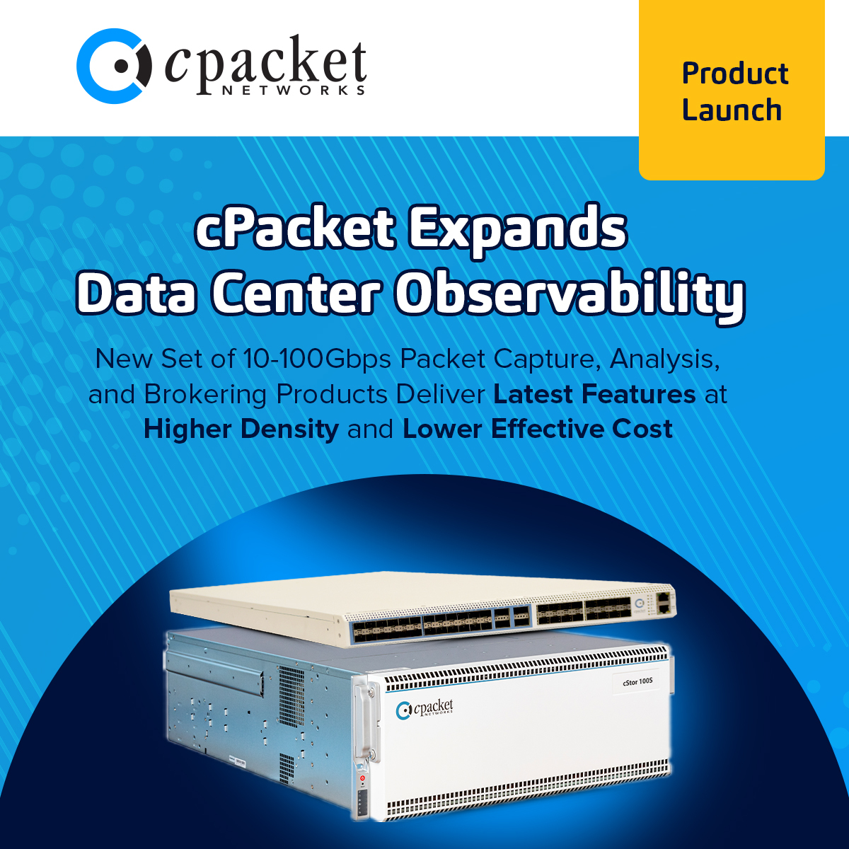 cPacket's tweet image. It&apos;s another big day at #cPacket.
Announcing new products for #datacenter and #hybridcloud #observability. 

Read the complete #pressrelease here:
&amp;gt;&amp;gt; cpacket.com/news/cpacket-n…

Setup a #demo here:
&amp;gt;&amp;gt; cpacket.com/request-a-demo/

#IT #CyberSecurity #CIO #CISO #NetworkVisibility #ITOps