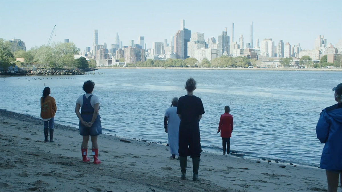 Artist Sarah Cameron Sunde is conducting the final work in the 36.5 series today until 8:06pm EDT. Watch the livestream as the artist stands in a  bay for one tidal cycle: 36pt5.org Georgia Museum of Art recently exhibited 4 performances from the series. <a href="/scsunde/">Sarah Cameron Sunde</a>