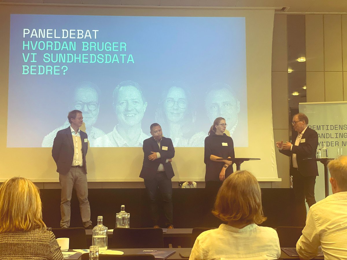 Naba Al-Sari (@nabaalsari) on Twitter photo Danish National Genome Center Annual Meeting 2022✨
Fantastic vision of #PersonalizedMedicine through #Genetics. Panel discussion and perspectives for better use of digital health care data!
#BigData <a href="/RadissonBlu/">Radisson Blu</a> <a href="/LundgrenBettina/">Bettina Lundgren</a> <a href="/hejlisbeth/">Lisbeth Nielsen</a> <a href="/henrikKnoth/">Henrik Sigaard Knoth</a> <a href="/s_brunak/">Søren Brunak</a> <a href="/HalfdanOle/">Ole Halfdan Larsen</a> Danish National Genome Center Annual Meeting 2022✨
Fantastic vision of #PersonalizedMedicine through #Genetics. Panel discussion and perspectives for better use of digital health care data!
#BigData <a href="/RadissonBlu/">Radisson Blu</a> <a href="/LundgrenBettina/">Bettina Lundgren</a> <a href="/hejlisbeth/">Lisbeth Nielsen</a> <a href="/henrikKnoth/">Henrik Sigaard Knoth</a> <a href="/s_brunak/">Søren Brunak</a> <a href="/HalfdanOle/">Ole Halfdan Larsen</a>
