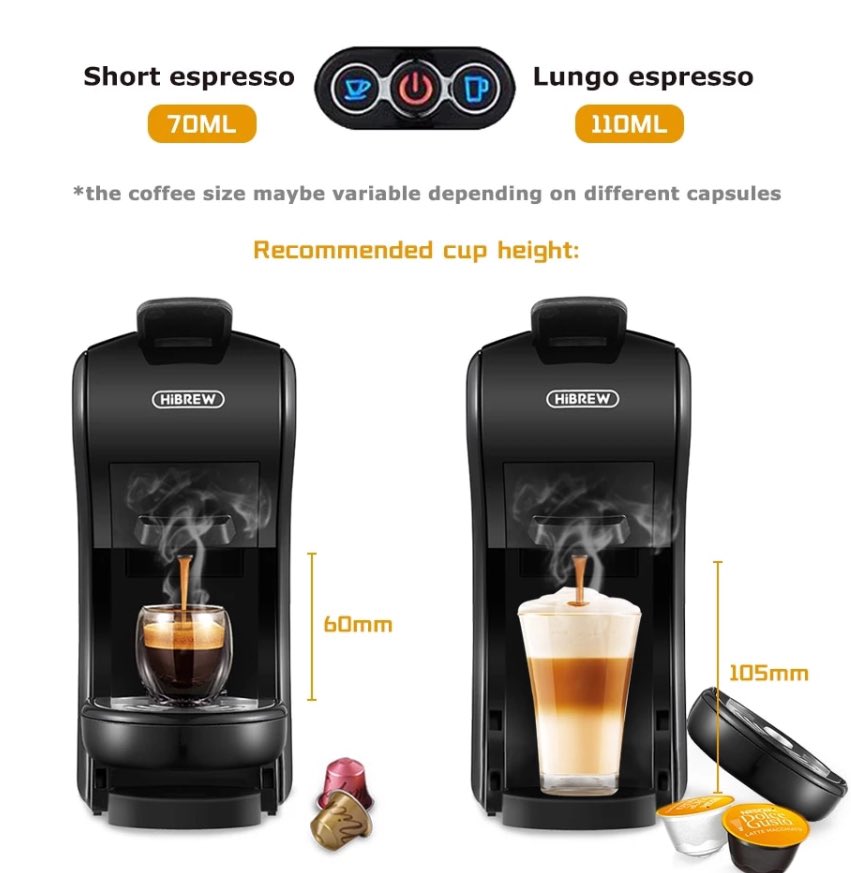 LASZLOMVA's tweet photo. HiBREW Coffee Machine 19 Bar 3in1&amp;4in1 Multiple Capsule Espresso Cafetera , Pod Coffee Maker Dolce Milk&amp;Nexpresso &amp;Powder H1
https://t.co/hKUnAKl3Zk 46%off 
180.80—->97.80$🔥
⚫️for (17)hrs only ⚫️
We offer the follower the best discount periods
#CoffeeTime #CoffeeMelodyEP8 #USA https://t.co/EwvA2gDzAQ