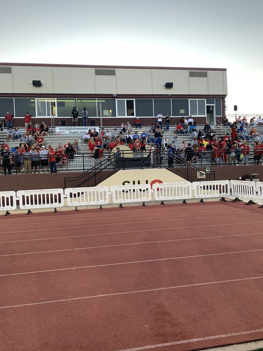 Thanks to #siuemusic for the “drum” <a href="/SIUEMensSoccer/">SIUE Men's Soccer</a> and thanks to <a href="/SIUEWSoccer/">SIUE Women's Soccer</a> for the drumming!