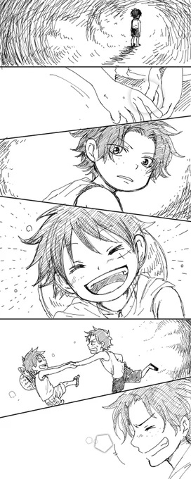 あとはこれかな…🔥👒
●年も前です。線が汚いなあ。でも割と気に入ってるやつです。 