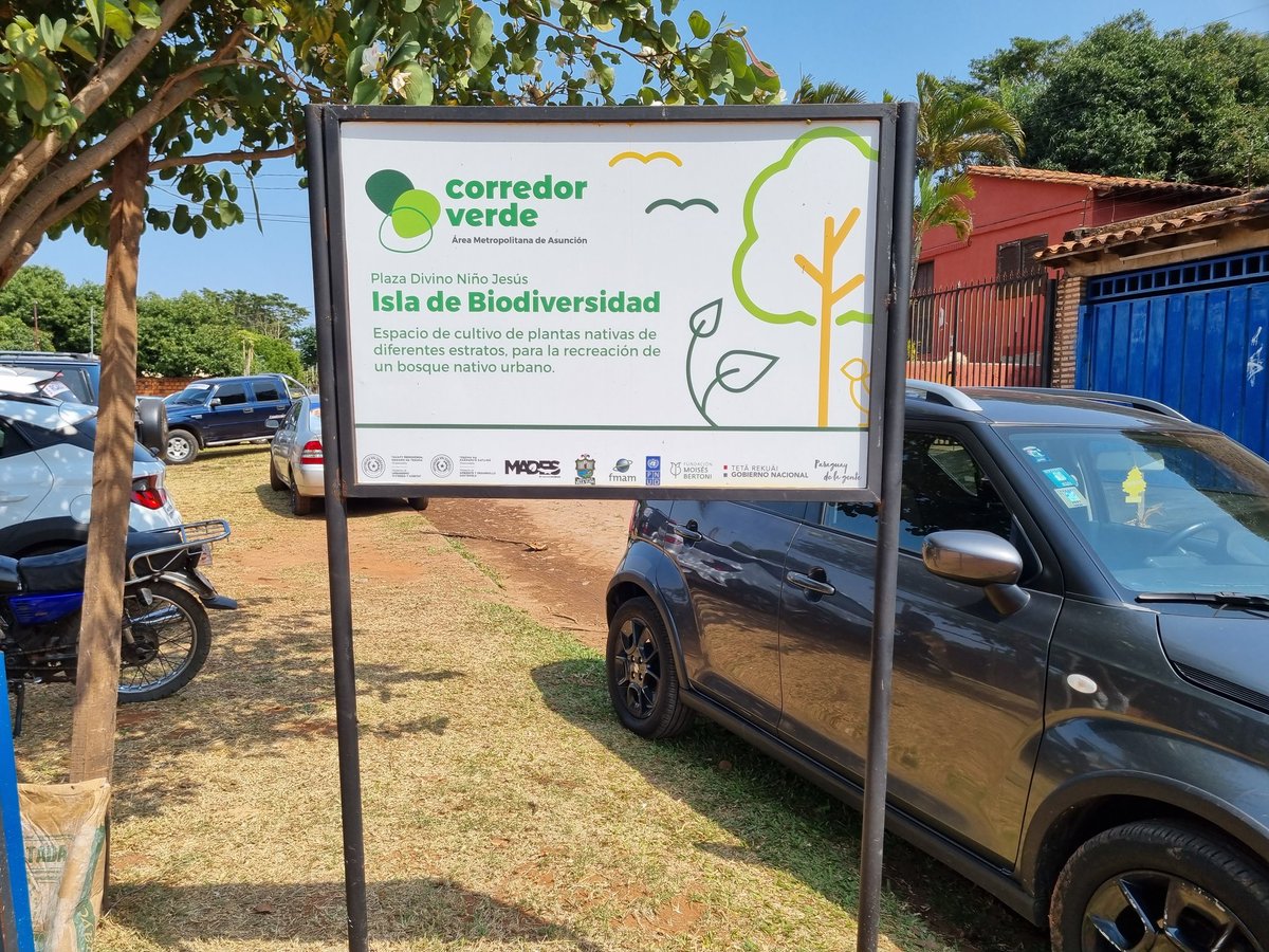PNUDPARAGUAY's tweet photo. ¡El primer parque infantil naturalizado!🎉👏

✅Un parque con materiales naturales y diseños no estructurados!

☝Este espacio verde ubicado en Villa Elisa, apunta a fortalecer el vínculo de los niños y niñas con la naturaleza🍀🌿🍃 https://t.co/ItDlVQTeIM