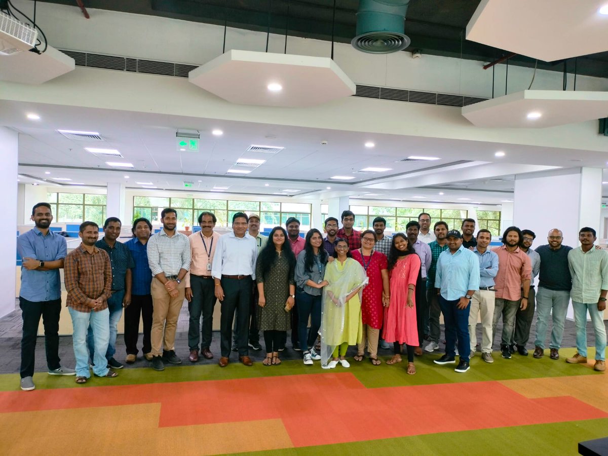 SoftilityInc's tweet photo. Say Softiliteee! Excited faces at brand new workspaces - our leads loving a sneak peek of our new office facility in #HiTechCity #Hyderabad. #LoveWhereYouWork.
#teamlunch #PizzaParty followed - proving beyond a doubt that a working meal always tastes better together! #softility https://t.co/tAsmNTc3kW