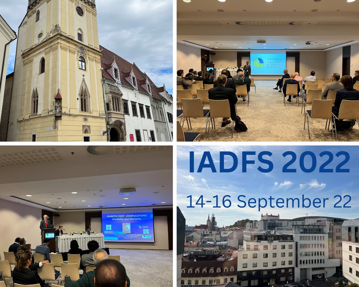 IADFS_org's tweet image. It is our great pleasure to launch this #IADFS Twitter account at the 8th annual meeting of the International Association of #Diabetic Foot #Surgeons!

2½ days of great talks and international network!
Stay updated on iadfs.org