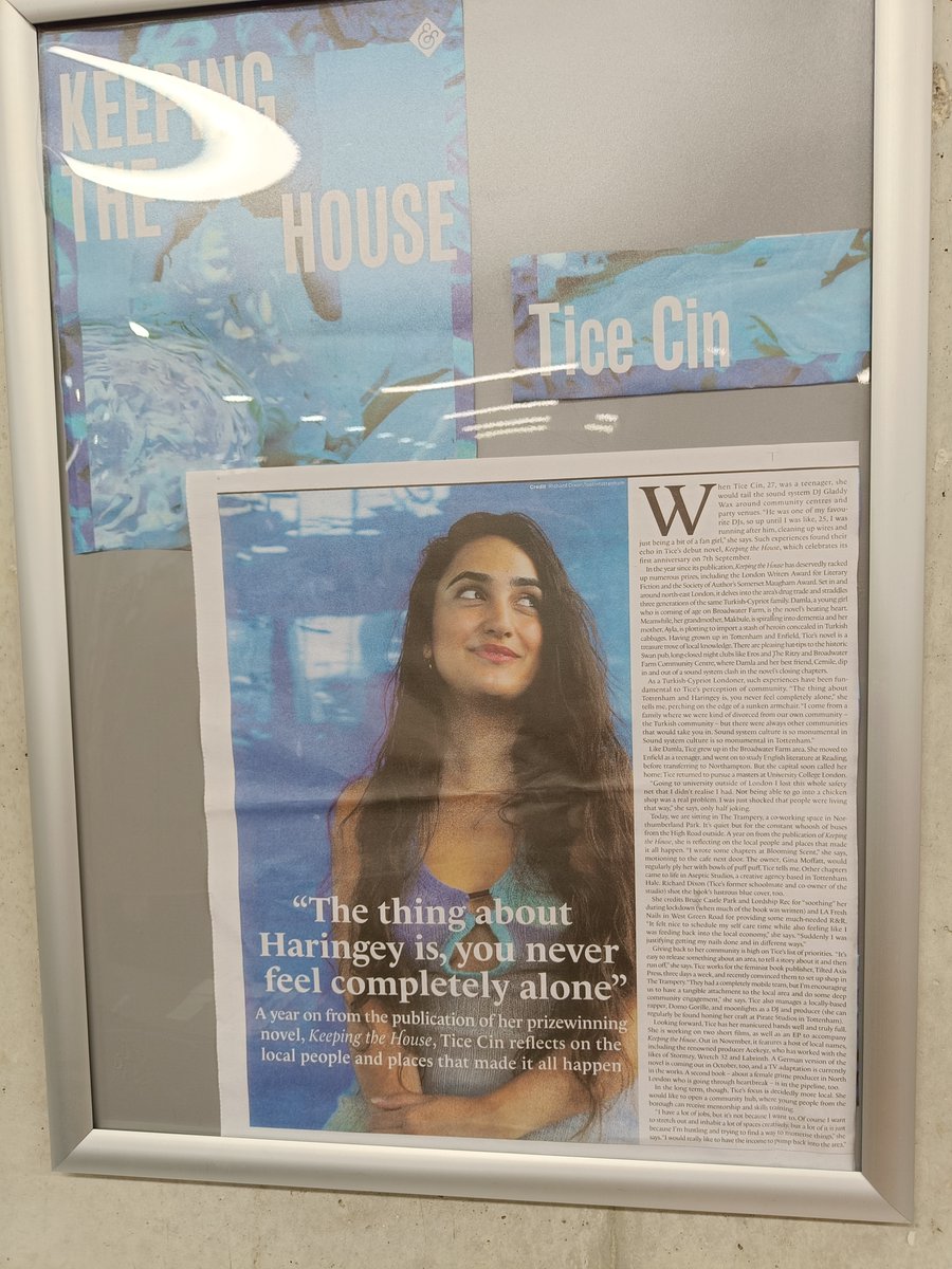 LibraryHHS's tweet image. The recent article on @ticecin in @HaringeyCP has given us a great opportunity for a library display!