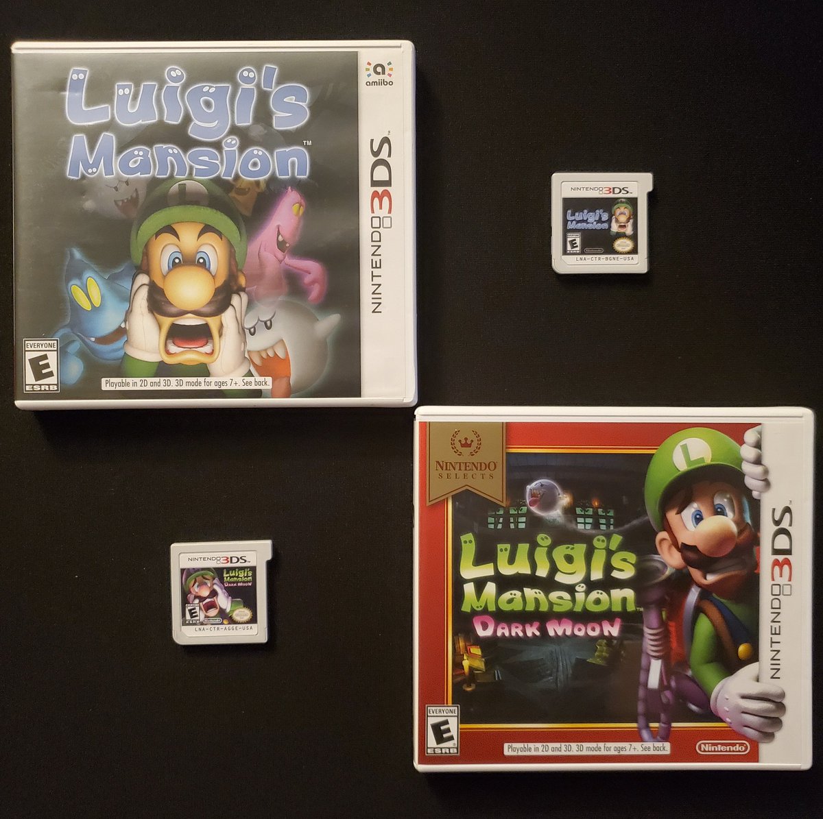 MouraBros's tweet photo. Day 14
I wasn't an early adopter of Luigi's Mansion, but it felt like forever for Nintendo to make a sequel...and now it's a trilogy!
#3dseptember #Nintendo #nintendo3ds #3ds #luigismansion #luigismansiondarkmoon #darkmoon #luigi #professoregadd #nintendoselects https://t.co/LVAy7FynXq