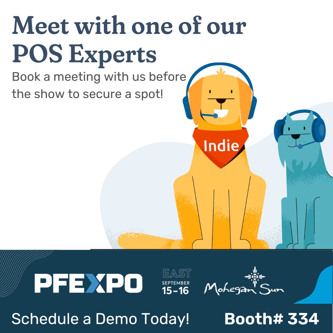 Etailpet1's tweet photo. We are looking forward to seeing you all at @petfoodexperts Expo East! Stop by and speak to one of our POS experts at booth # 334!👍⠀

Learn about the exciting things we've been working on for indie pet! Book a time to meet today: https://t.co/LFvTdeGa2u
⠀⠀
#pfexpo2022 https://t.co/E7mYw2zKH9