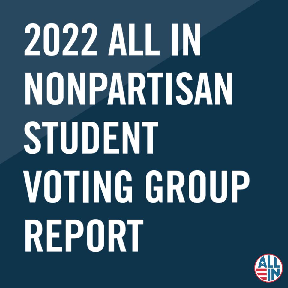 Nonpartisan student voting groups play a key role in institutionalizing nonpartisan democratic engagement and in increasing student voting rates at colleges and universities on.forbes.com/6010MuZAE Sponsored by @CivicNation