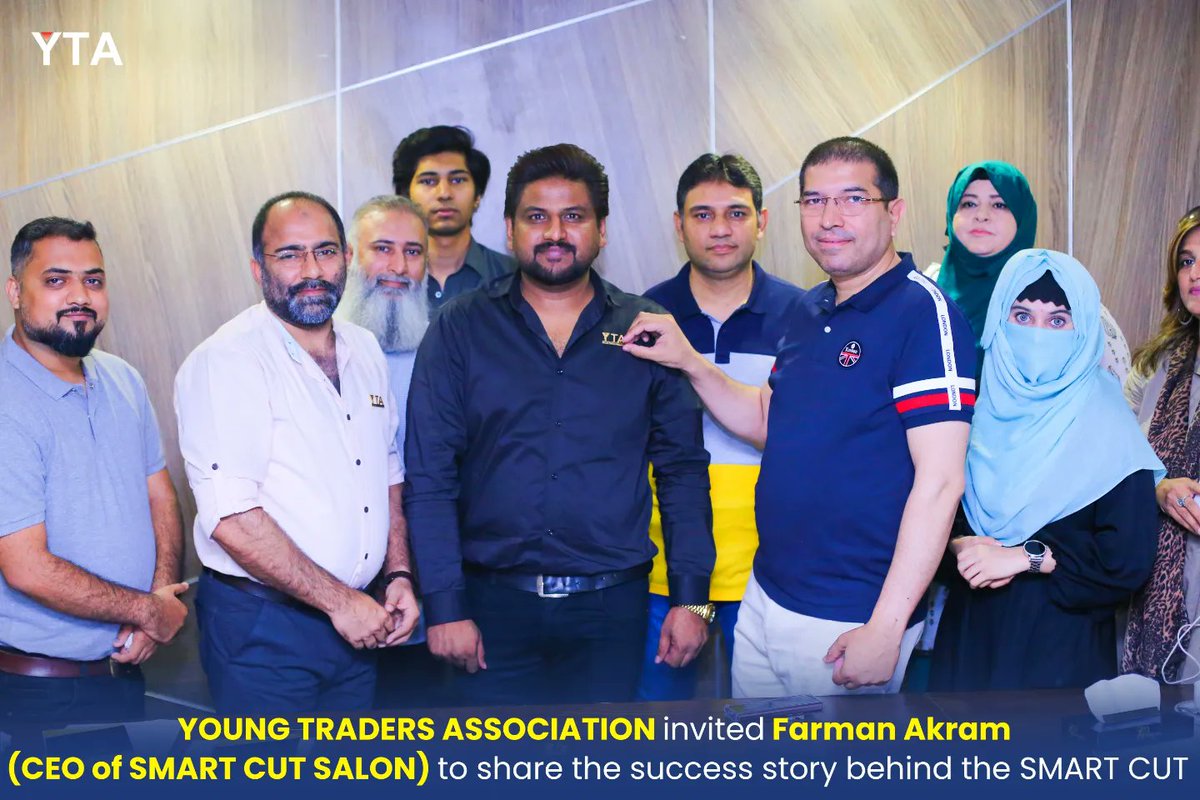 GlobalYta's tweet image. YOUNG TRADERS ASSOCIATION invited Farman Akram (CEO of SMART CUT SALON) to share the success story behind the SC Salon
#YTA
#smartcut