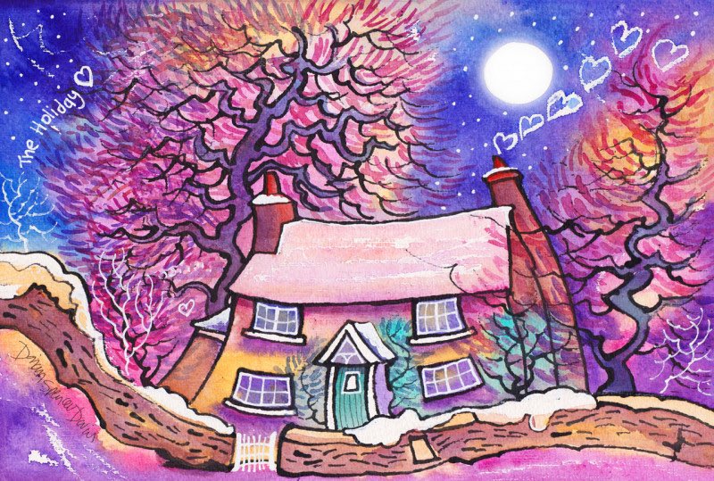 Hello,

Jigsaw puzzles now available in this beautiful image ‘The Holiday Cottage’.  If you would like to preorder the puzzle, please send a DM.  It’s a high quality 500 piece puzzle and is £19.95 plus £3.35 postage.#jigsawpuzzle #Christmas <a href="/Cymruwrthgalon/">All things Wales 🏴󠁧󠁢󠁷󠁬󠁳󠁿</a>