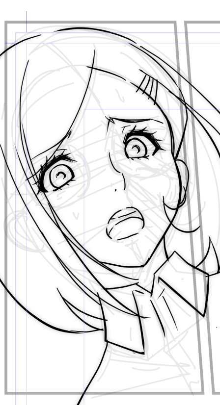 休憩

描き方を変えてから(ペンも変えました)
かなり速く描けるようになった かも 