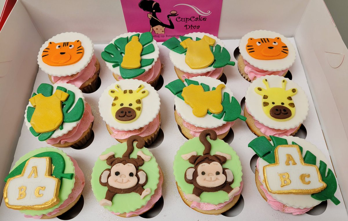 only1ccdiva's tweet photo. Jungle theme Cupcakes 🧁 
https://t.co/OX90wbdinR https://t.co/ThJ1m7CZPk