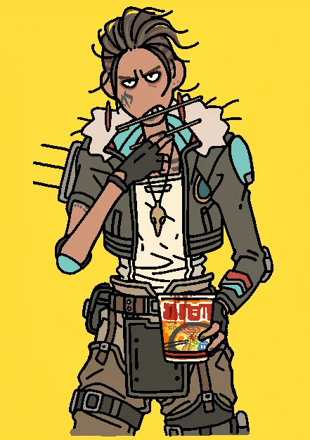 マギーがてきとうにごはん食べてる所がみたい! #ApexLegends 