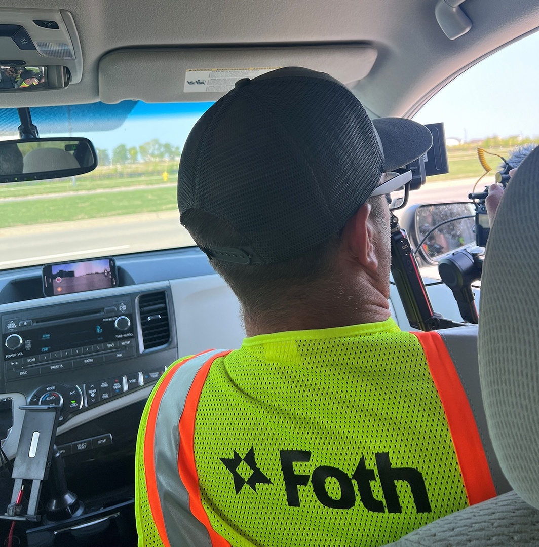 FothCompanies's tweet photo. Behind the scenes: stay tuned to find out how one road is helping change the landscape and future of a community. Thank you to our gracious hosts and partners at the @CityofWaukee! 

#TransportationTales https://t.co/lRPXaFQqB9