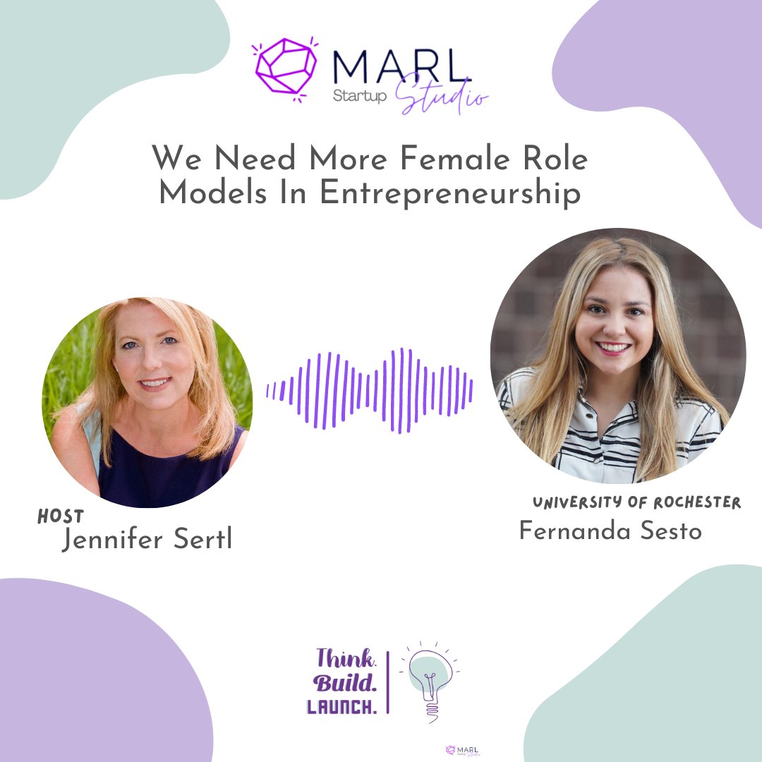 I had such a fun conversation with <a href="/SestoFernanda/">Fernanda Sesto 🔅</a>  on <a href="/MRocstudio/">MARL Startup Studio</a> #ThinkBuildLaunch 

We Need More Female Role Models in Entrepreneurship 
<a href="/Spotify/">Spotify</a> 
open.spotify.com/episode/3ywrPa…

<a href="/ApplePodcasts/">Apple Podcasts</a> 
podcasts.apple.com/us/podcast/we-…

 #FemaleFounders #VCs #LatAM #UofR #GreaterROC #impact