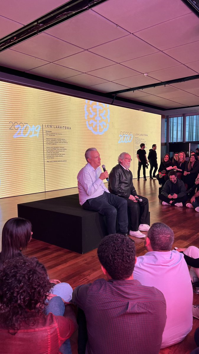 Senta que lá vem história! Nossos fundadores, LEW e LARA estão contando sobre os primeiros anos da agência, cases é um pouco de histórias engraçadas que marcaram época. #LEWLARATBWA