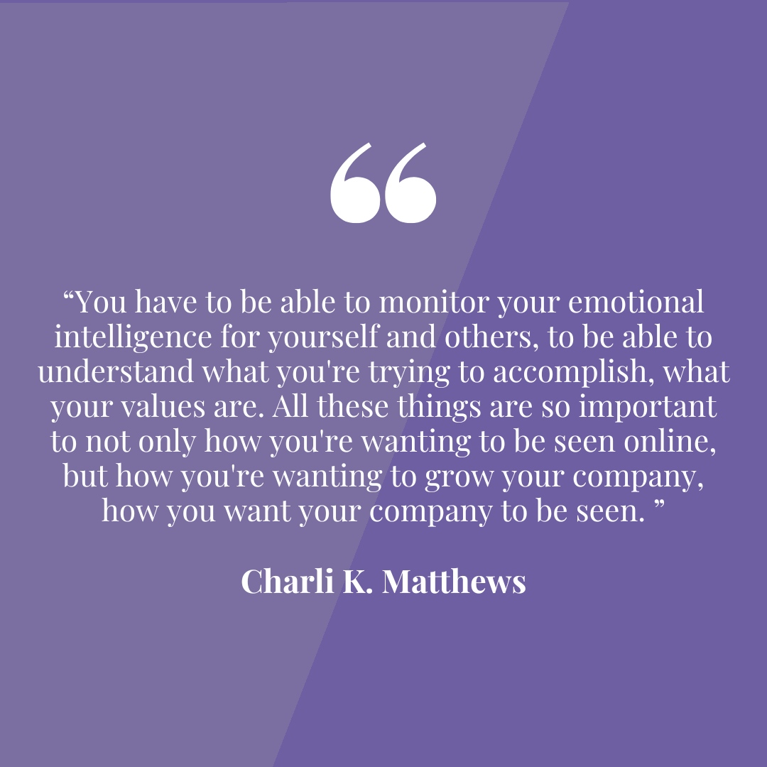 In today's episode, Charli K. Matthews, founder, and CEO of Empowering Brands shares instructions on how to build a social media presence from the ground up. From sending the first post to finding your authentic voice.

Listen: jacketmediaco.com/episodes/78-re…...