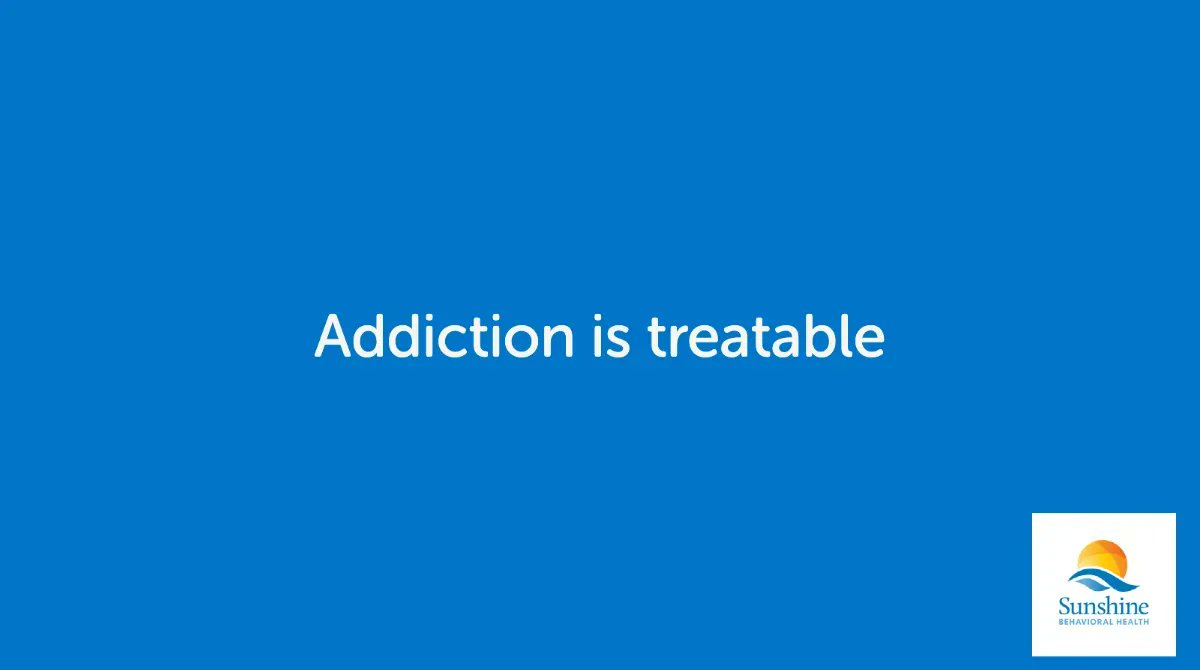 SunshineBHealth's tweet photo. Addiction is a treatable condition. For more information about our luxury rehab facilities and treatment programs visit our website: https://t.co/dqs5zif81U  #addiction #sobriety #rehab #recovery #detox https://t.co/fp80IZWI9k