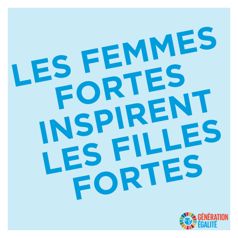 Message à toutes celles qui nous inspirent et nous rendent plus fortes: Merci 💙
