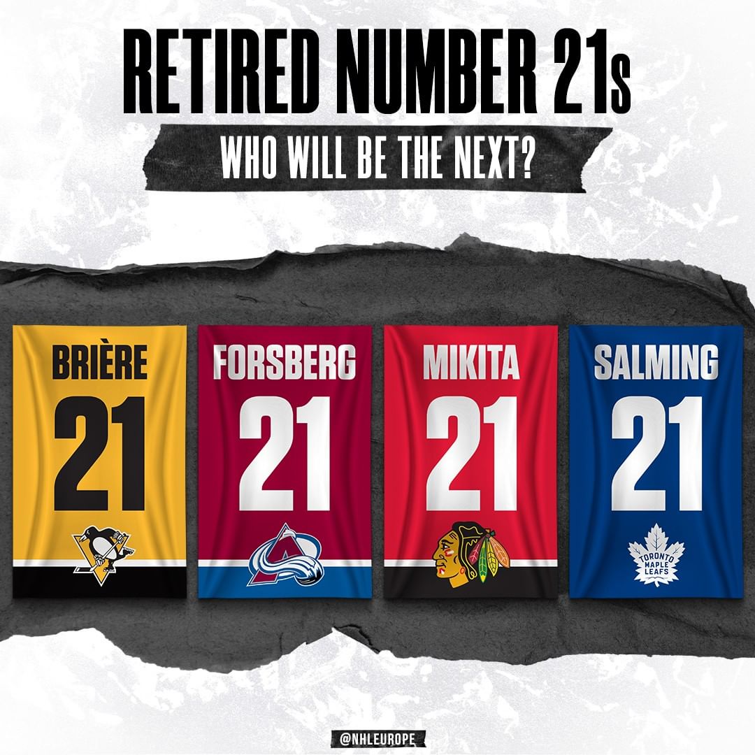 Which 21 do you want to see in the rafters? 🤔

(via IG/nhleurope)