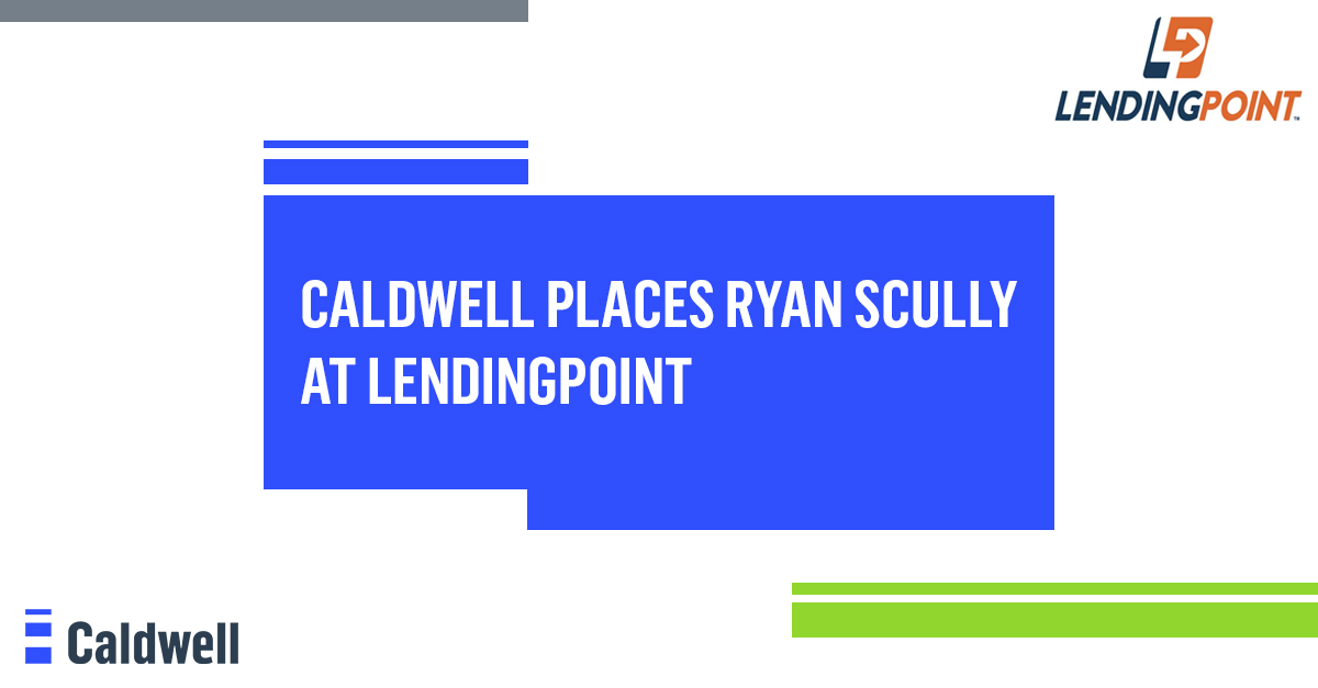 CaldwellSearch's tweet photo. We're pleased to have served as trusted partner of @LendingPoint on the appointment of Ryan Scully as Chief Marketing Officer. Search led by Brian Lawton. Learn more: https://t.co/DXCBi4JctJ #financialservices #cmo #fintech #loans #credit #talenttransforms https://t.co/tfl55GXXMj