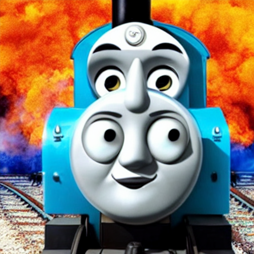 thomas the tank engine with the face of gordon ramsay https://t.co/SsAwuakp2m https://t.co/NkkkNT4VGI