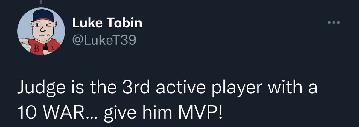 barnyewest's tweet photo. You know it’s true when @LukeT39 is saying it!
@BleacherBrawl
#MVP #AaronJudge #AJ99 #RepBX https://t.co/mUpO1BMu9O