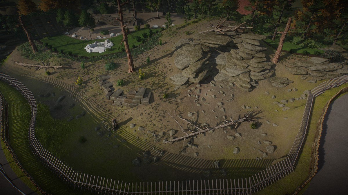 Timberwolf Enclosure <a href="/PlanetZooGame/">Planet Zoo</a>