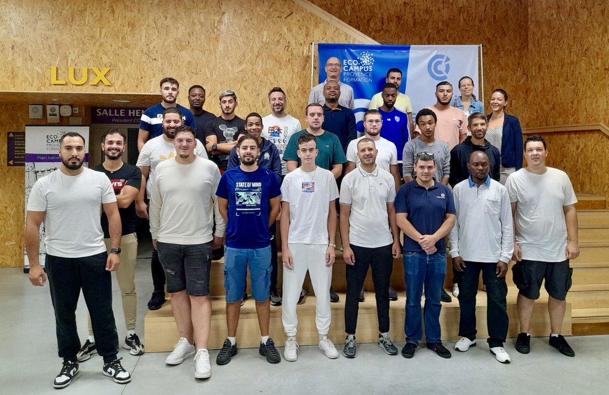 Bienvenue à nos futurs Techniciens ! 17 Alternants de <a href="/dalkia/">Dalkia</a> région Méditerranée ont intégré la formation TMCVC Technicien de Maintenance Chauffage Ventilation Climatisation (Titre professionnel) à l'<a href="/Eco_campus_prov/">Écocampus Provence</a>. Nous leur souhaitons une pleine réussite !