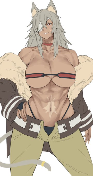 猫ちゃんの腹筋描いてたっつー🐻 