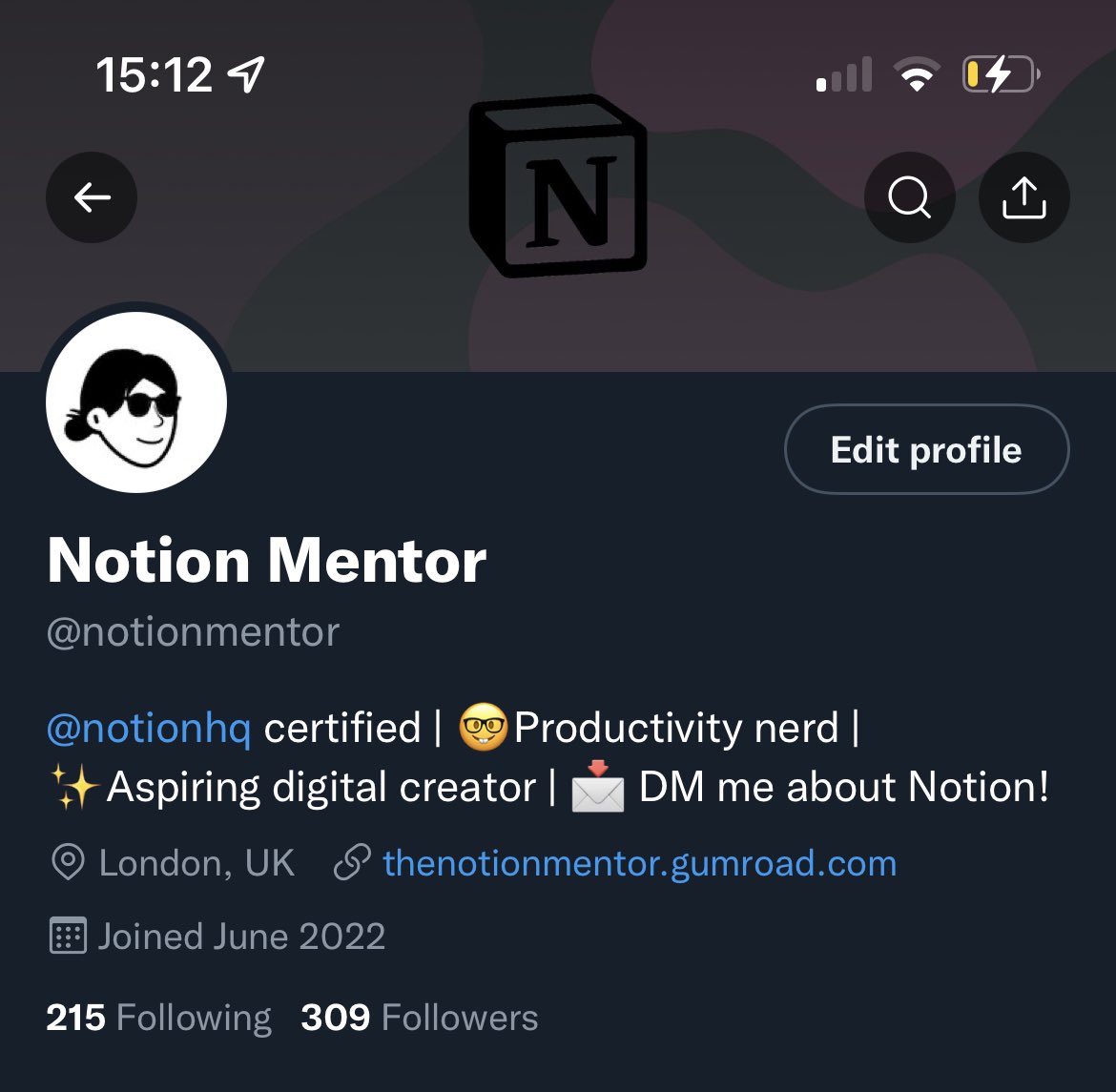 notionmentor's tweet image. Hit 300 followers over the weekend which was a nice surprise!

Thrilled to be part of this amazing @NotionHQ community ✨