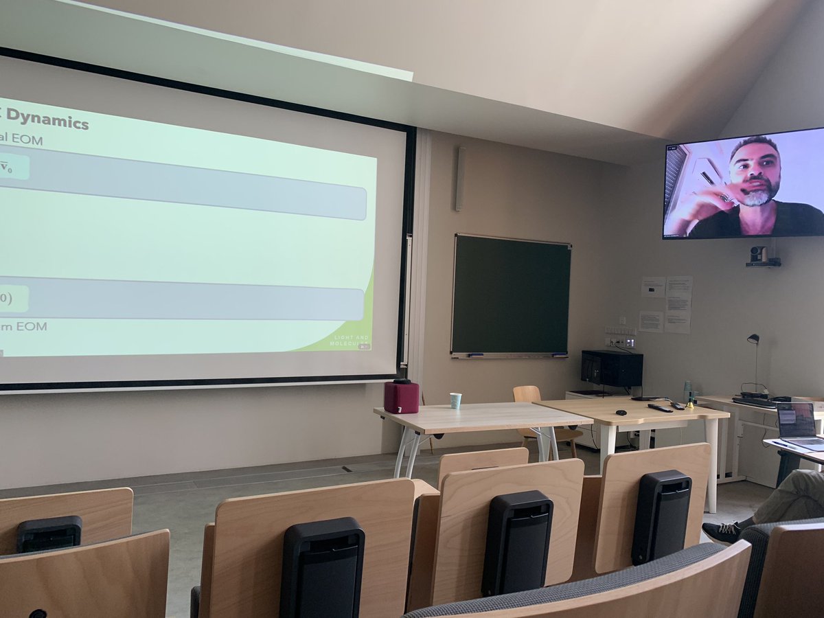 JWestermayr's tweet photo. Third day of the second week @cecamEvents #MLQCDyn ends. The day started with excellent talks by @vl_deringer @VLDGroupOx on #ML for inorganic materials chemistry, @reinimau @compsurfchem on #ML for electronic structure, Tomas Bucko, @julienlam_ & ends with @MarioBarbatti https://t.co/609spSCAzc
