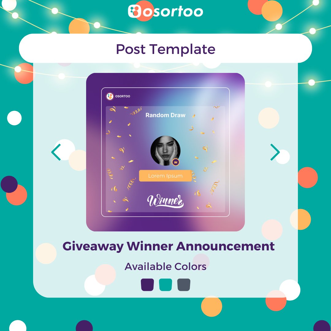 Instagram Giveaway Winner Picker - Osortoo