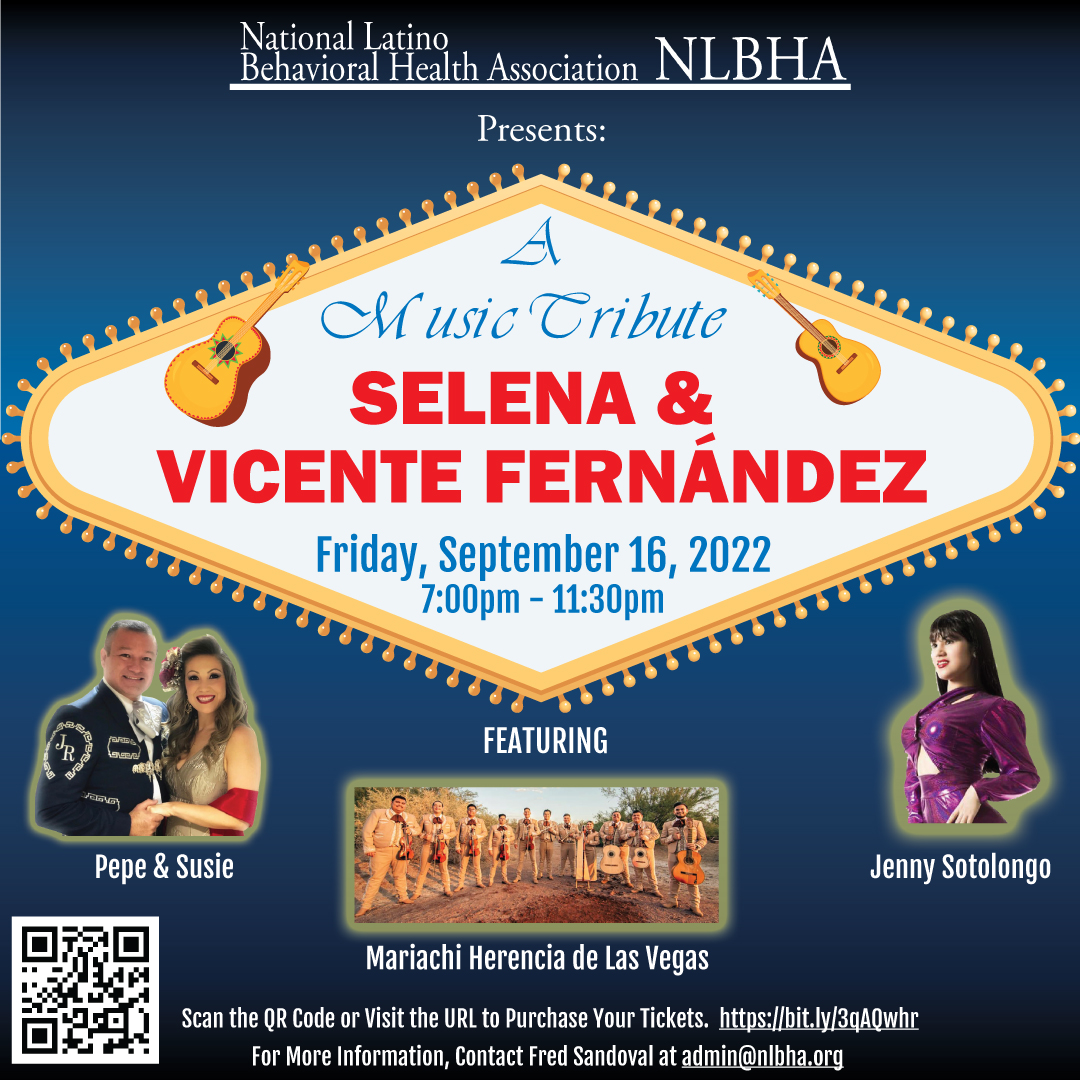 Come join us for two Iconic Music Tributes in ONE SUPER show!  Honoring SELENA and VICENTE FERNANDEZ!  Celebrate Hispanic Heritage month and support our charity event to raise scholarships for Latino students!
bit.ly/3qAQwhr