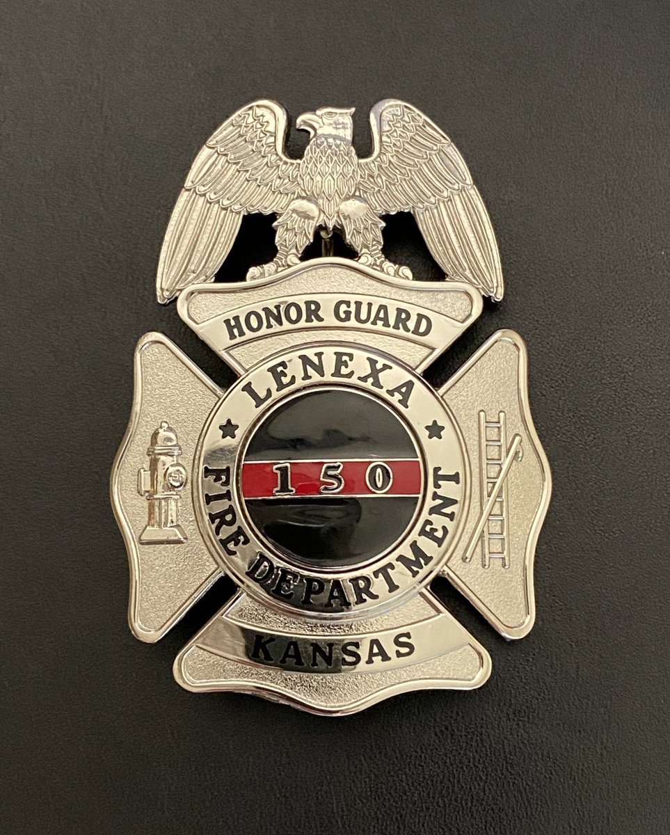 LenexaFire's tweet photo. Today marks the third anniversary of the passing of Lieutenant Michael Wells. One of the ways we have chosen to honor Lt. Wells is by placing his ID number (150) on the badge of our Honor Guard. https://t.co/6pCEUIBW0h