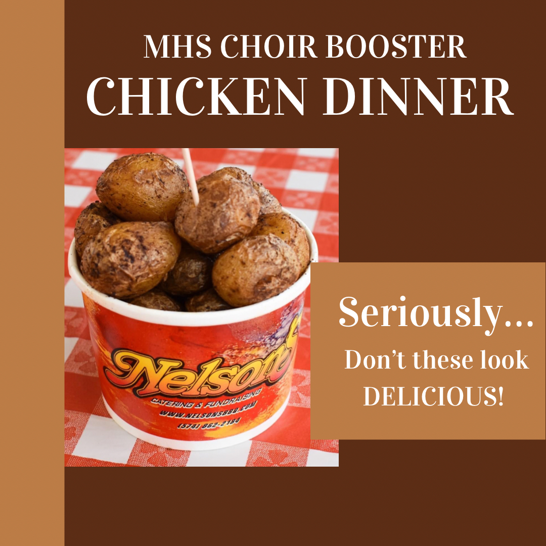 choirs_mhs's tweet photo. If you haven’t gotten your Chicken Dinner yet, there is still time!! You do NOT want to miss ordering your food. Plus - you support an awesome organization that helps out the Choir Program! https://t.co/wMKDCIBHx0 https://t.co/QQRSt3rK9L