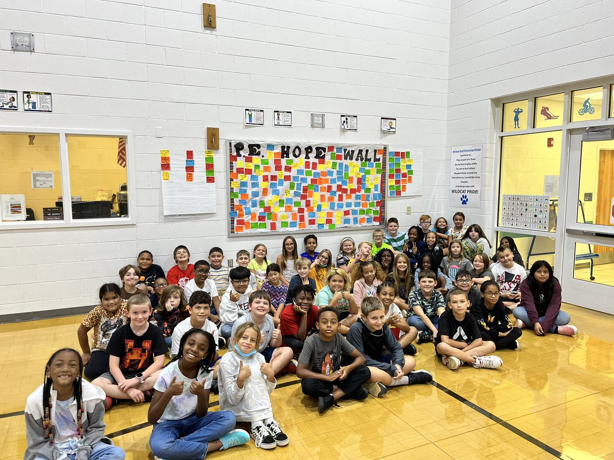 We started each class today with the book “I promise” by Lebron James. Then we spoke about Hope and why it is so important. At the end, students got a chance to write down a “Hope” of their own and place it on our wall!! So proud of them! ❤️ <a href="/WIndsorWoodsES/">Windsor Woods ES</a>