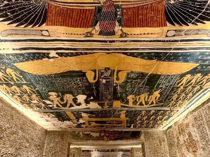 ExploreLuxor's tweet photo. Ramses VI Tomb https://t.co/bQJ1psq8gZ