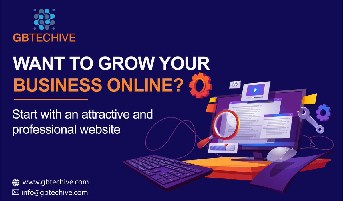 GTechive's tweet photo. GBtechive is the best solution to your all business related problems. Weβll assist you throughout your journey.
From making marketing strategies to web development. We are here to help you.
So, contact us and avail our services.
#services #development #gbeetechive #IT https://t.co/eADSUpfFto