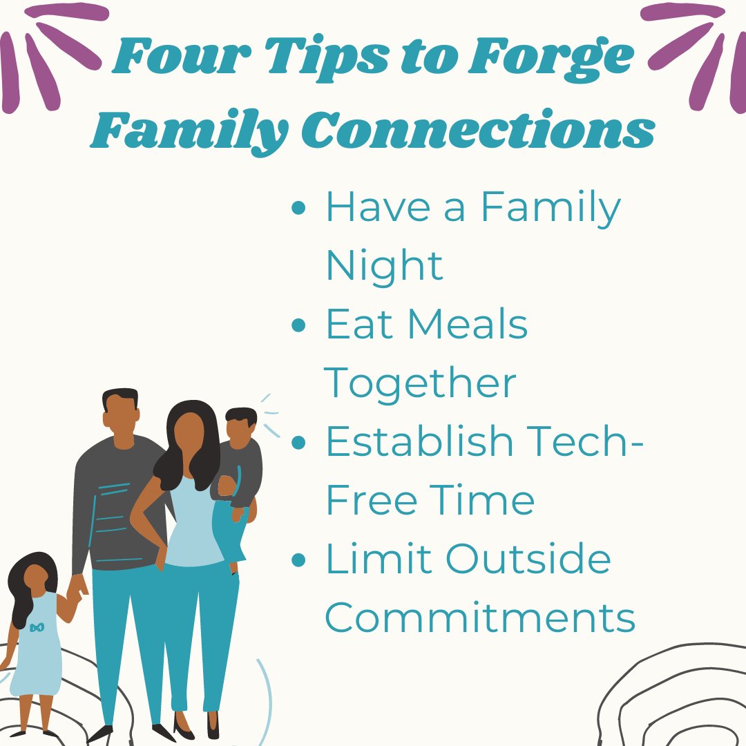 #Family is the most important thing in the world for most of us, but in today’s busy culture it’s not uncommon for families to feel disconnected sometimes. Here are four tips you can use to help your family grow closer together.